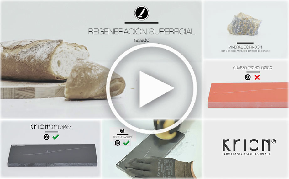 KRION® Video Trials: “Surface Regeneration - Scratches”